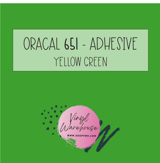 Oracal 651 - 064 Yellow Green