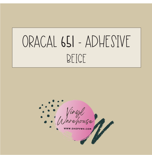 Oracal 651 - 082 Beige