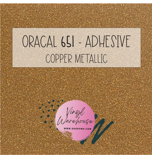 Oracal 651 - 092 Copper (Metallic)