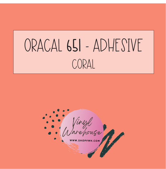 Oracal 651 - 055 Coral