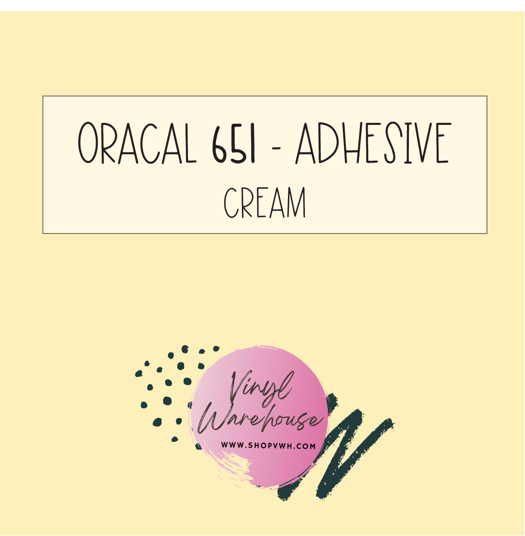 Oracal 651 - 023 Cream