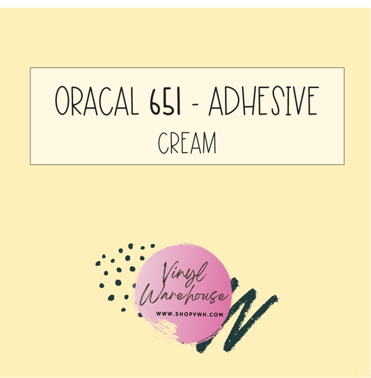 Oracal 651 - 023 Cream