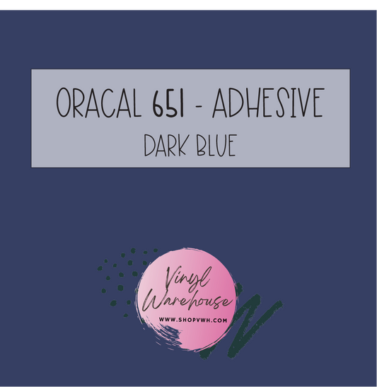 Oracal 651 - 050 Dark Blue
