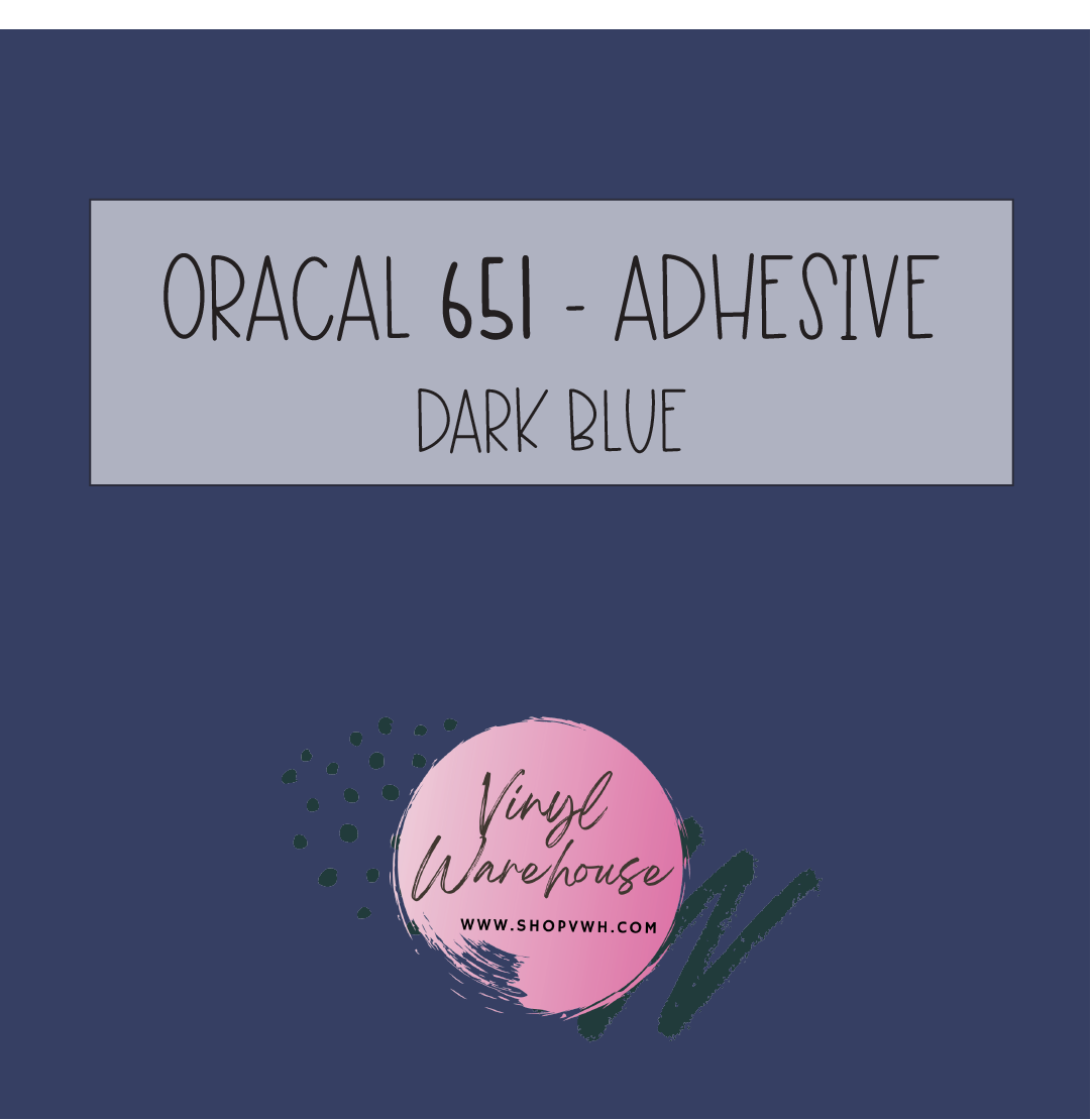 Oracal 651 - 050 Dark Blue