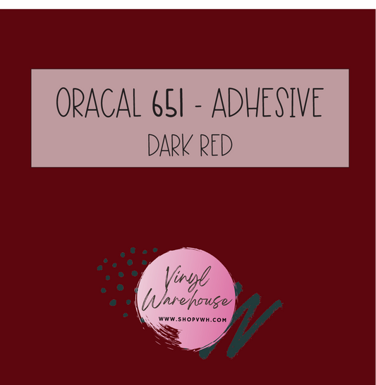 Oracal 651 - 030 Dark Red