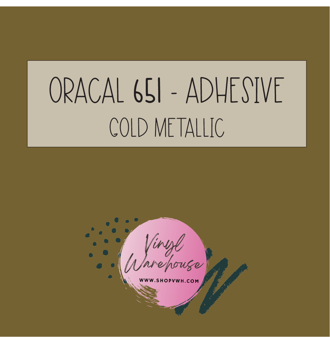 Oracal 651 - 091 Gold (Metallic)