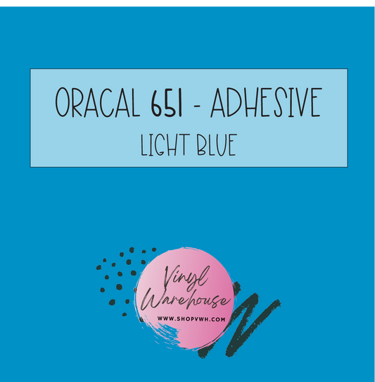 Oracal 651 - 053 Light Blue
