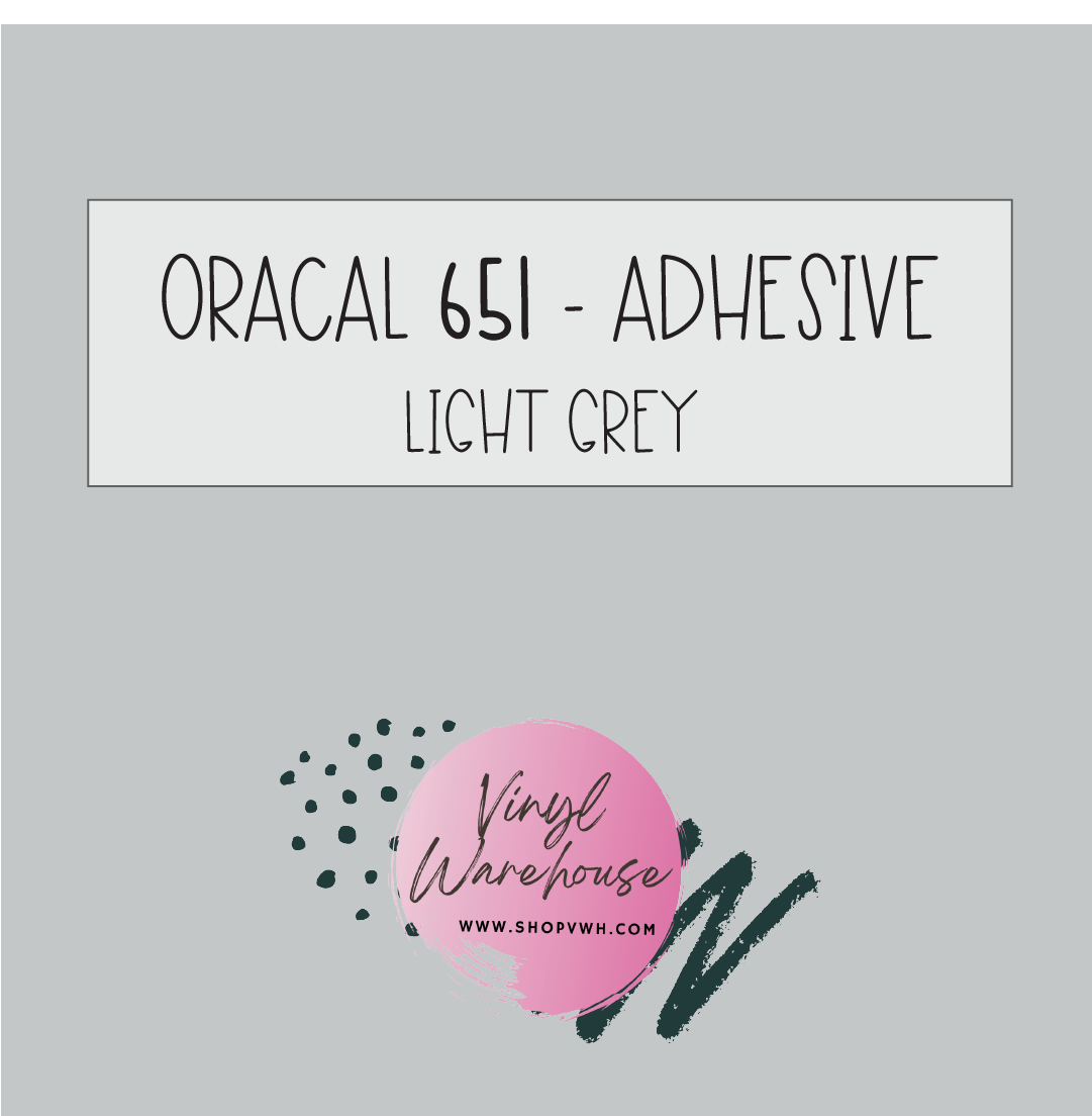 Oracal 651 - 072 Light Grey