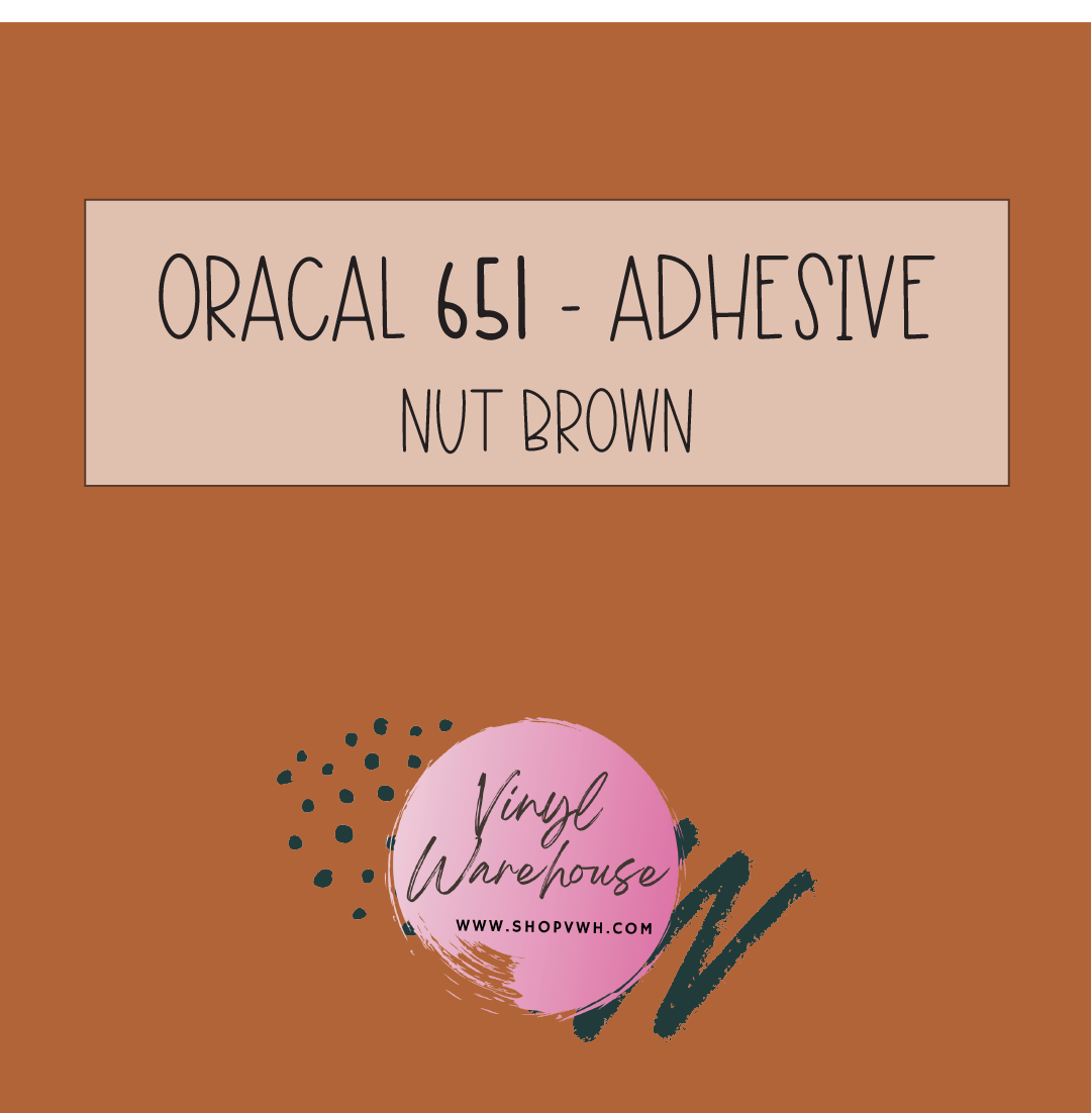 Oracal 651 - 083 Nut Brown