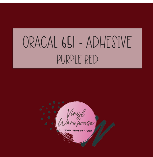 Oracal 651 - 026 Purple Red