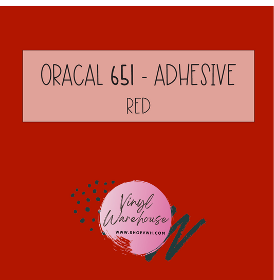 Oracal 651 - 031 Red
