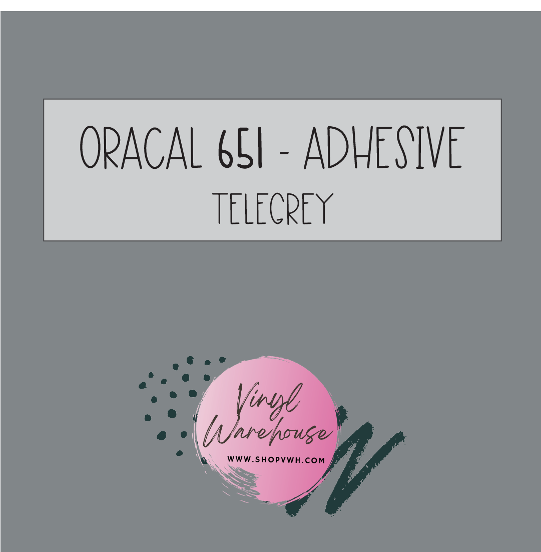 Oracal 651 - 076 Telegrey