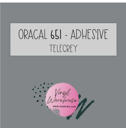 Oracal 651 - 076 Telegrey