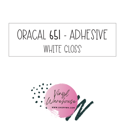 Oracal 651 - 010 White (Gloss)