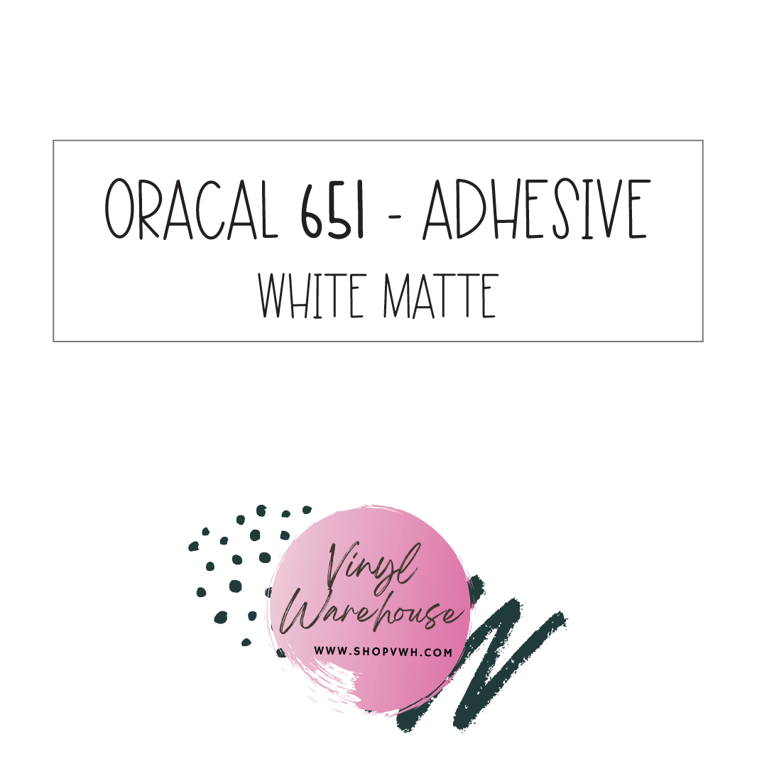 Oracal 651 - 010 White (Matte)