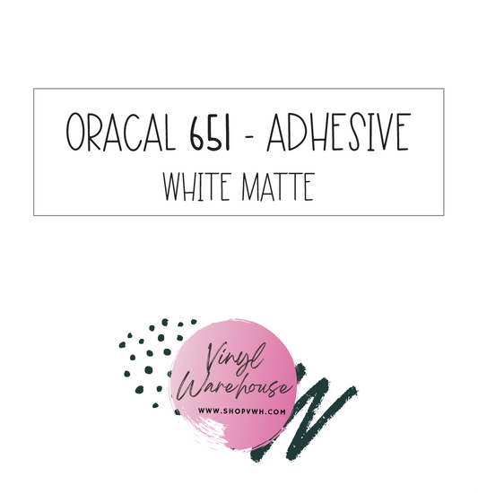 Oracal 651 - 010 White (Matte)