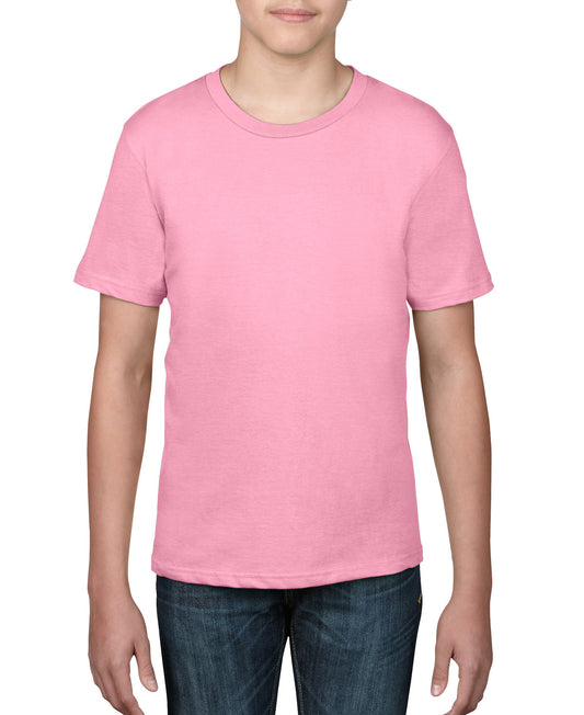 Anvil Youth Tee - Charity Pink
