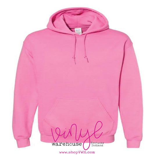 Gildan Adult Hooded Sweatshirt - Azalea