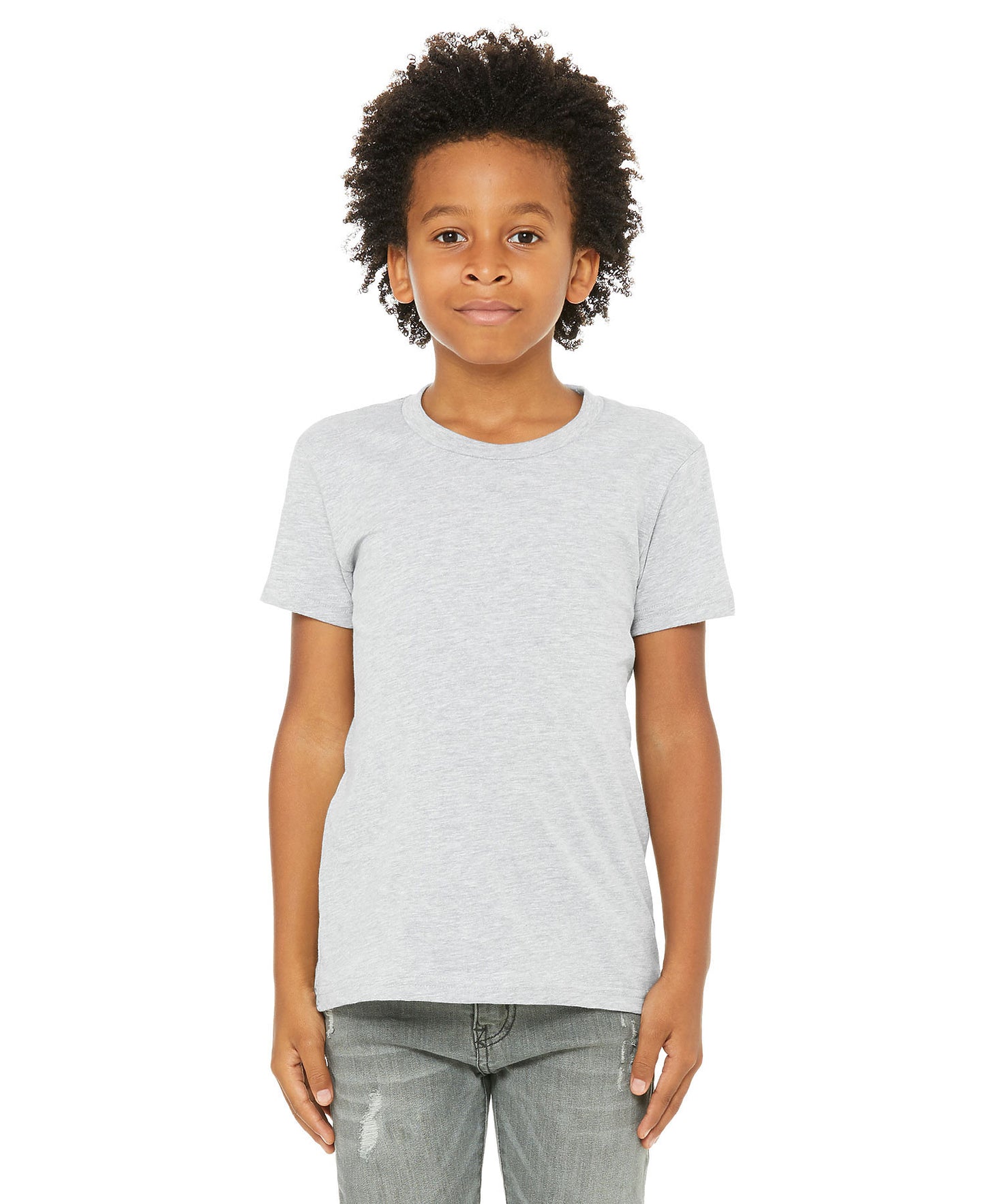 Bella + Canvas Youth Tee - Athletic Heather