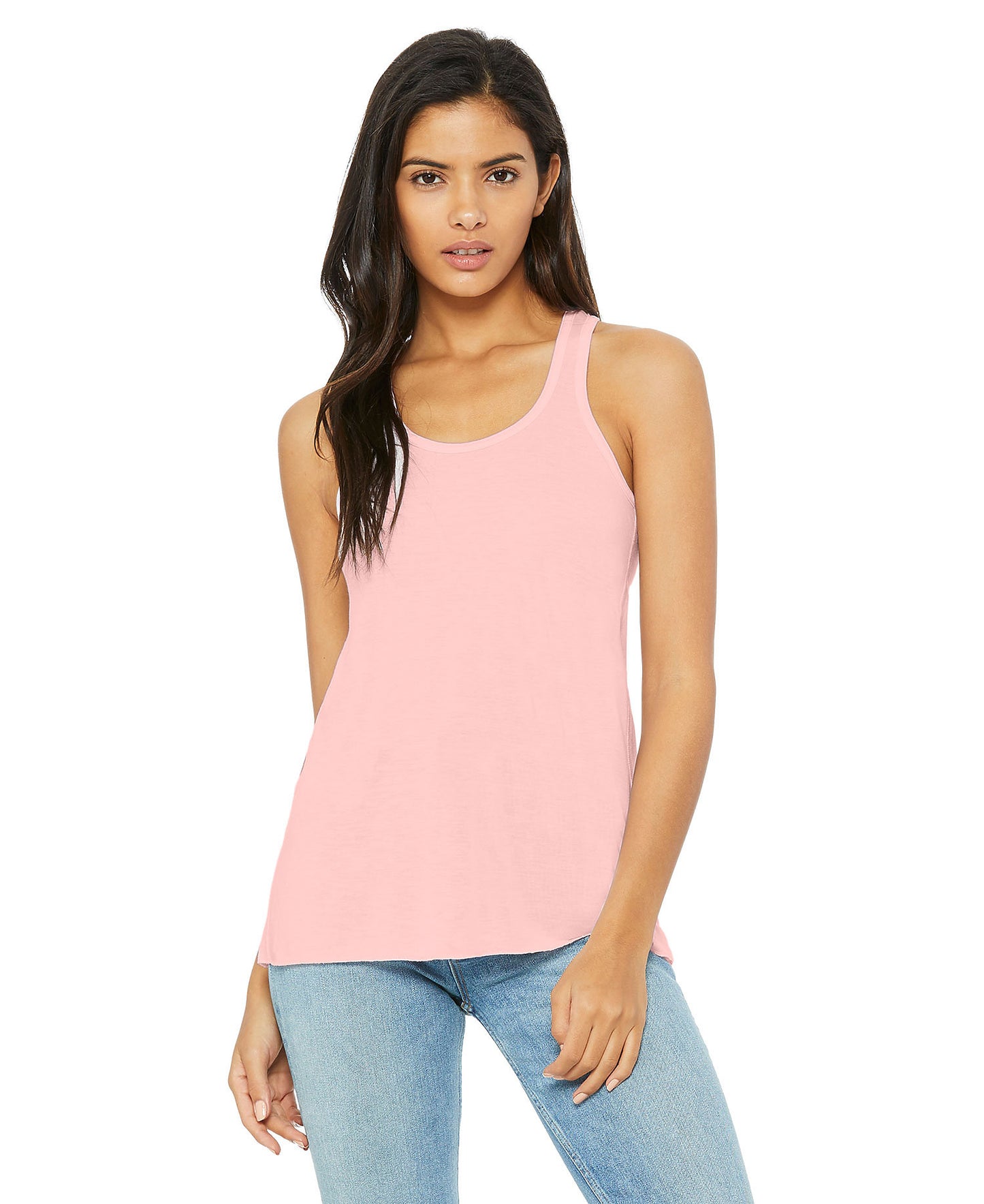 Bella + Canvas Flowy Tank - Soft Pink