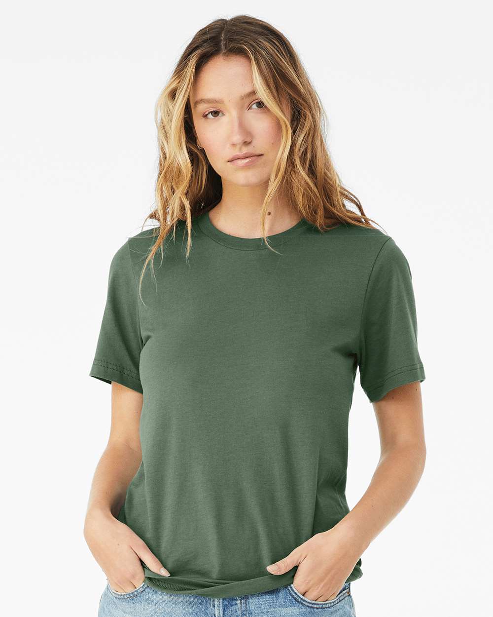 Bella + Canvas Unisex Crew Tee - Pine