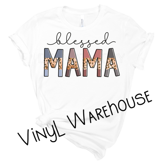 Blessed Mama - Screen Print