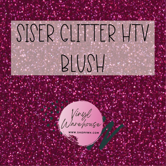 Siser EasyWeed Glitter HTV - Blush