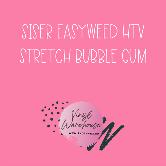 Siser EasyWeed HTV - Stretch Bubblegum