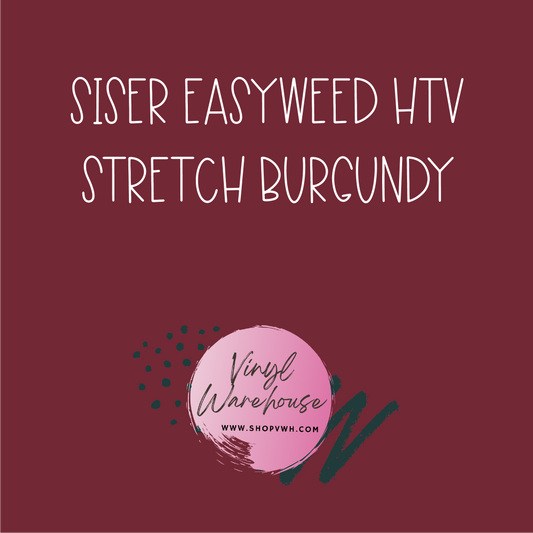 Siser EasyWeed HTV - Stretch Burgundy