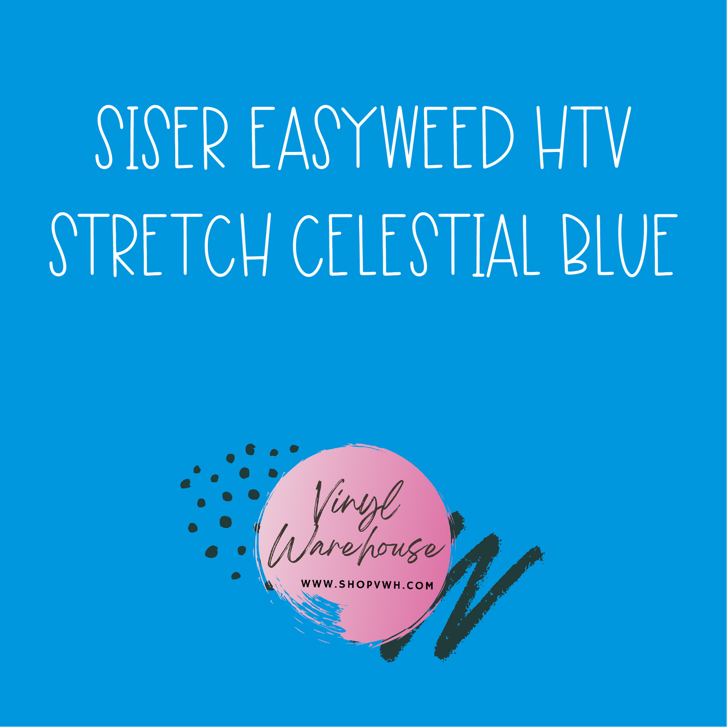 Siser EasyWeed HTV - Stretch Celestial Blue