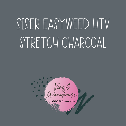 Siser EasyWeed HTV - Stretch Charcoal