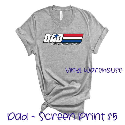 Dad - Screen Print