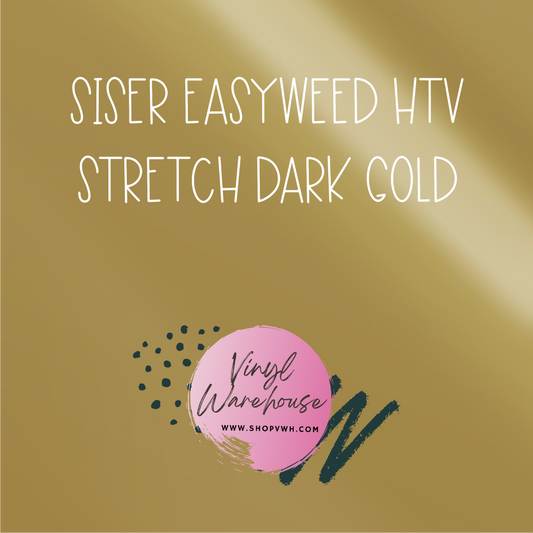 Siser EasyWeed HTV - Stretch Dark Gold