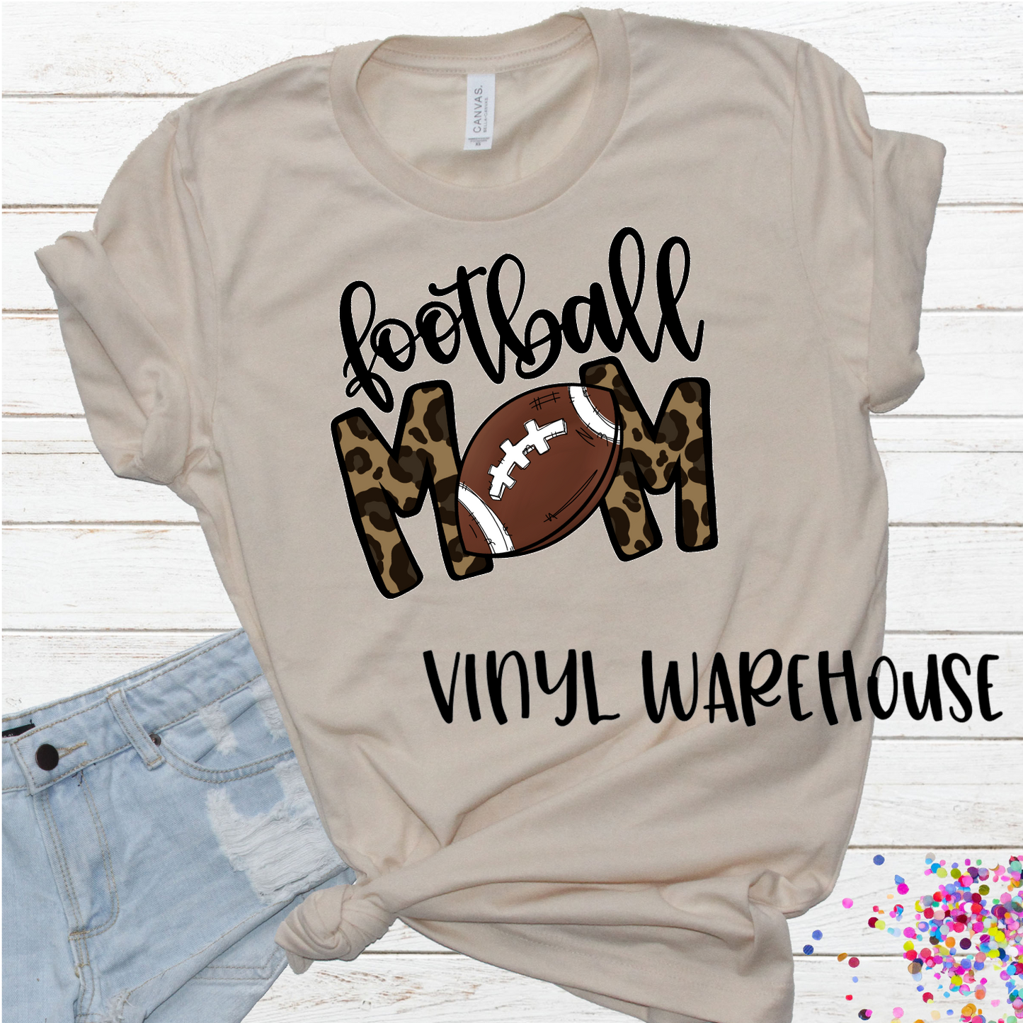 Football Mom - Screen Print