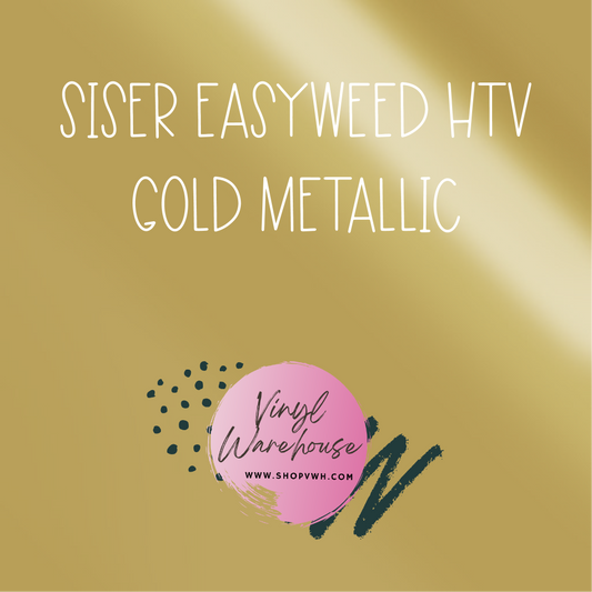 Siser EasyWeed HTV - Gold Metallic