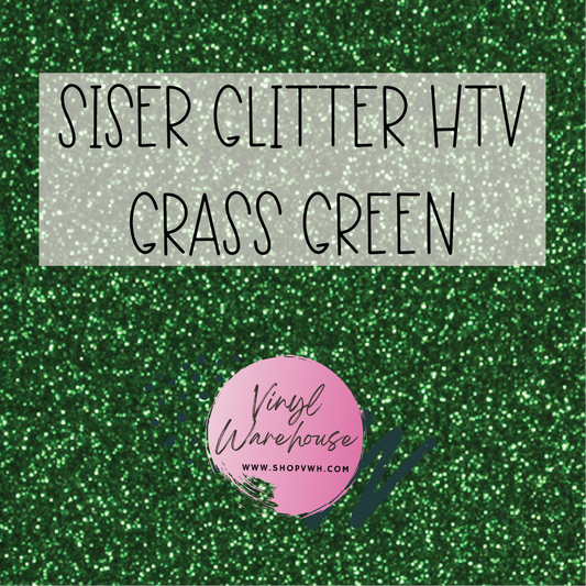 Siser EasyWeed Glitter HTV - Grass Green