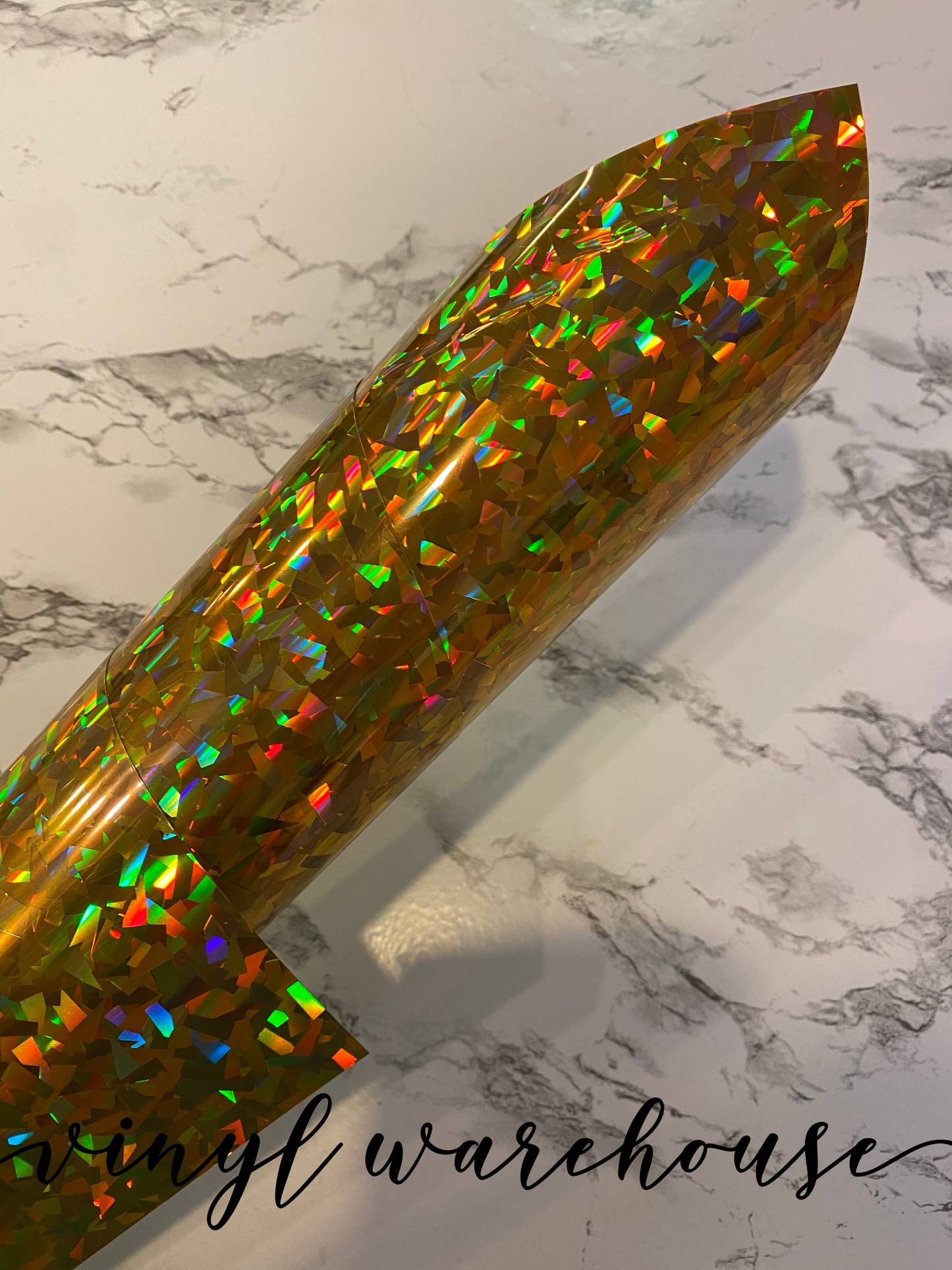 Siser Holographic HTV - Gold Crystal