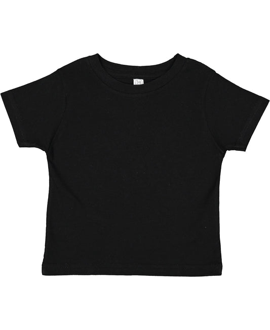 Rabbit Skins Infant Fine Jersey Tee - Black