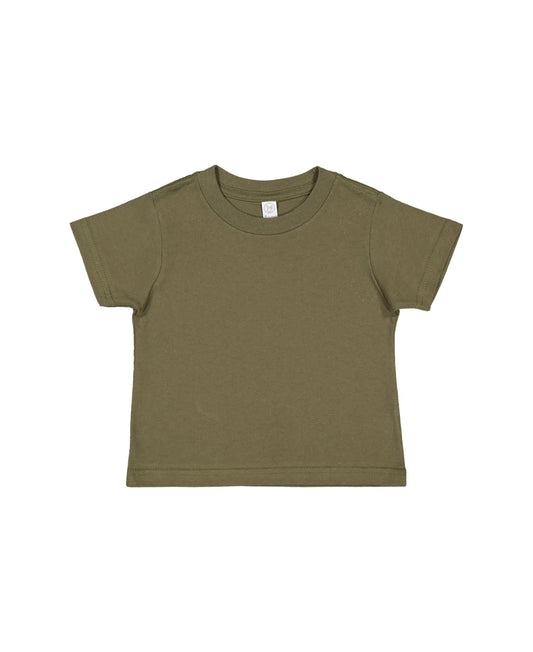 Rabbit Skins Infant Fine Jersey Tee - Military Green