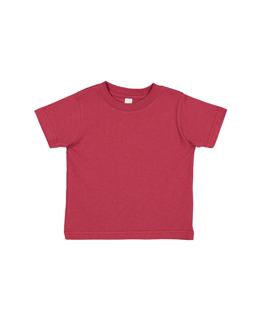 Rabbit Skins Infant Fine Jersey Tee - Garnet