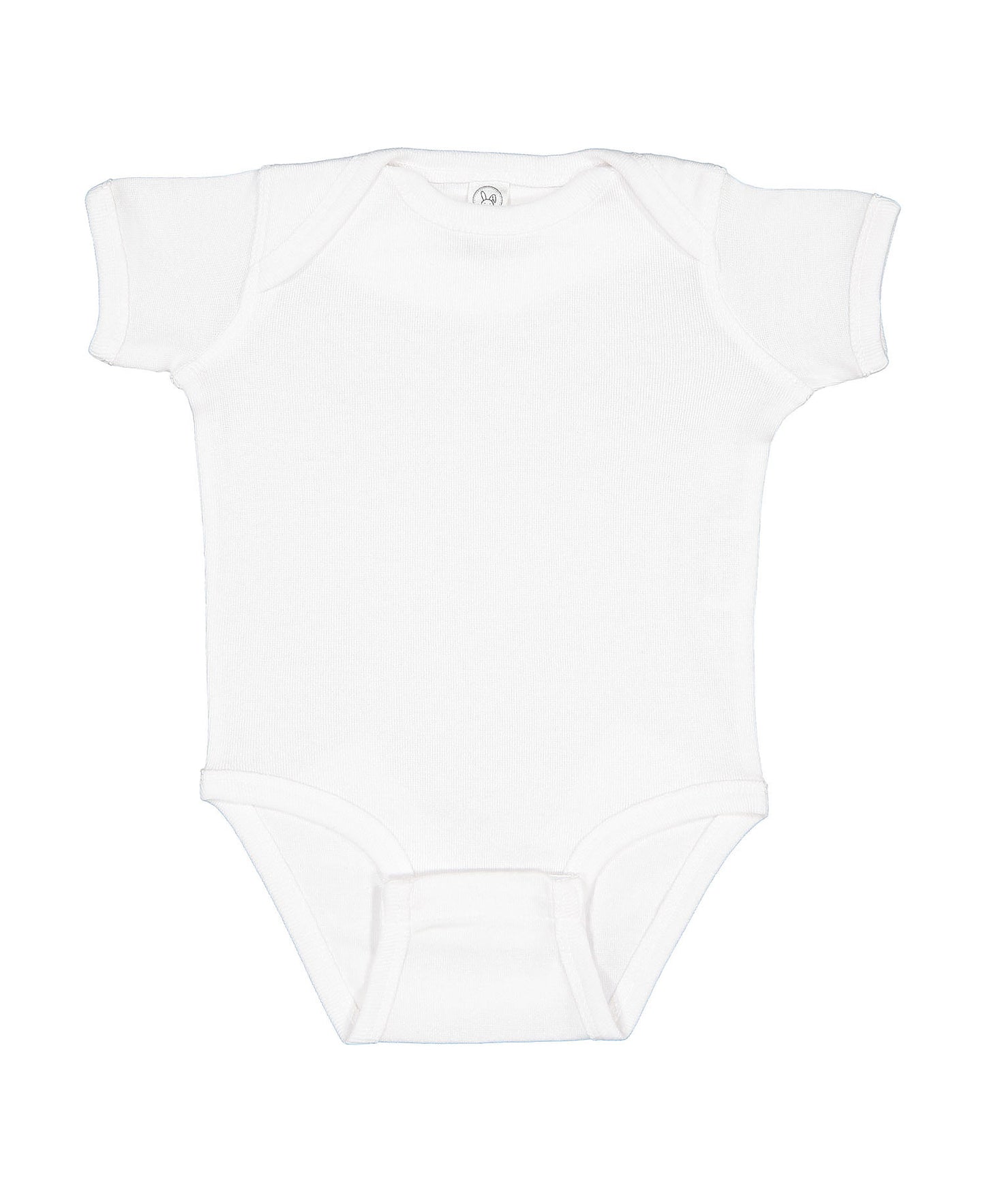 Short Sleeve Onesie - White