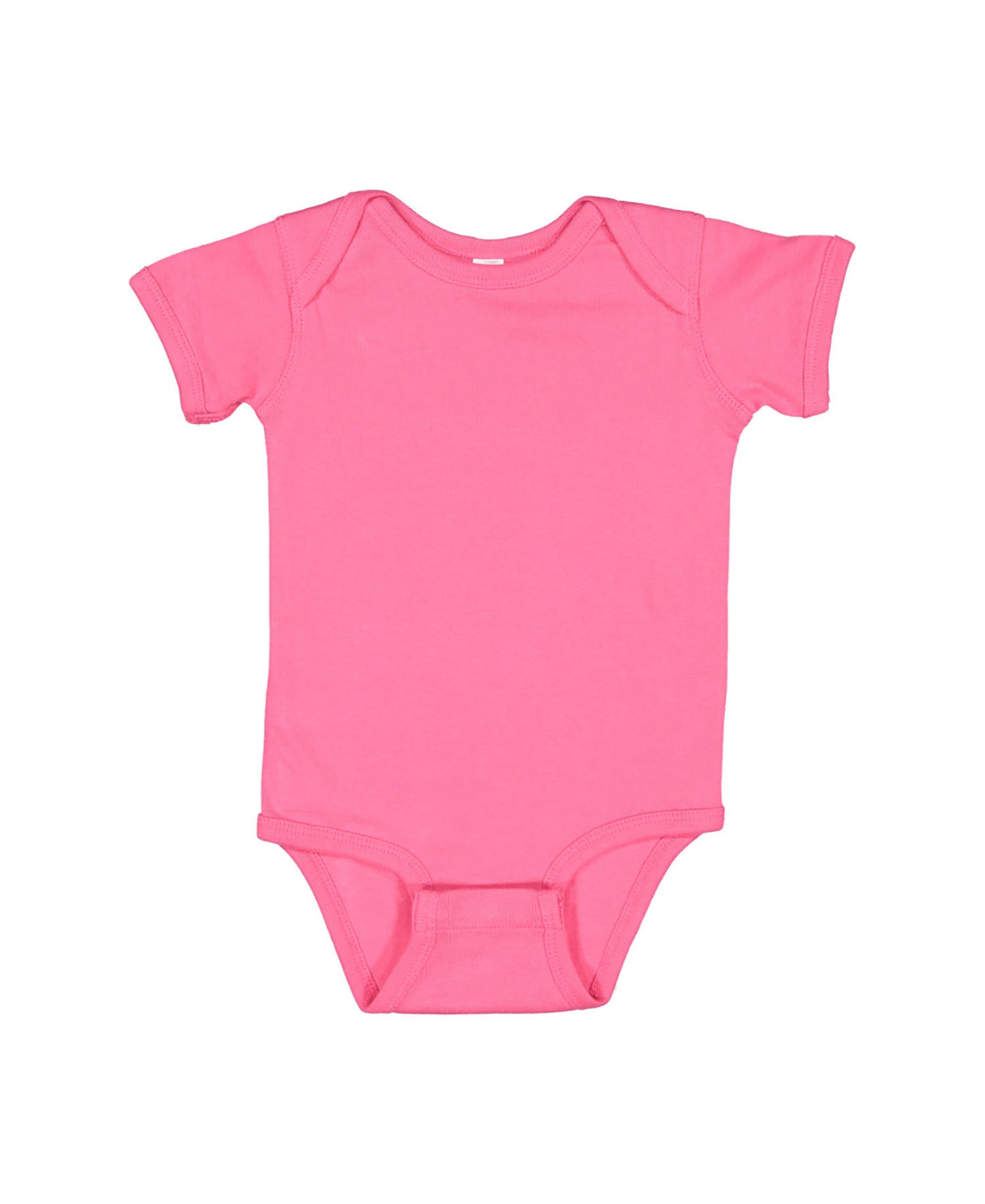 Short Sleeve Onesie - Hot Pink