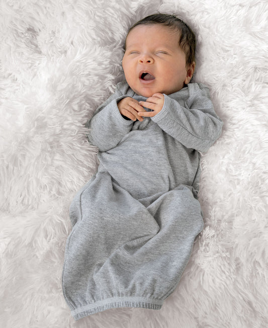 Rabbit Skins Infant Baby Rib Layette Gown