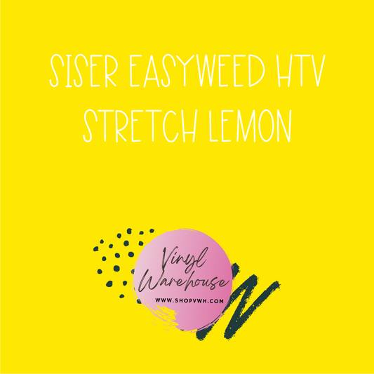 Siser EasyWeed HTV - Stretch Lemon