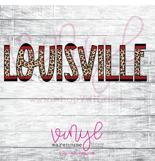 Louisville - Heat Transfer Print