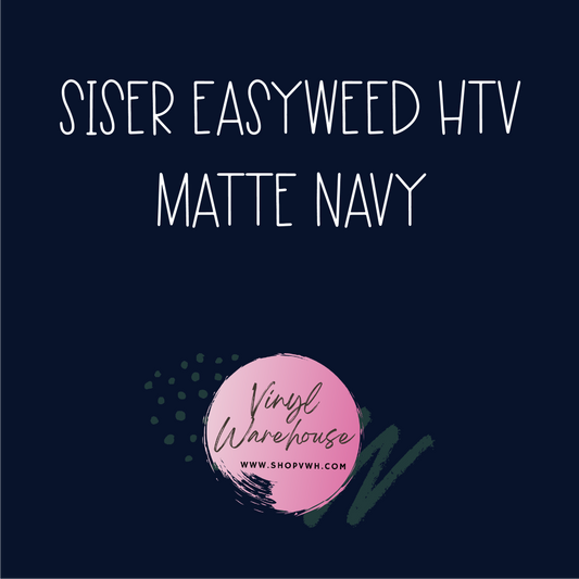 Siser Easyweed HTV - Matte Navy