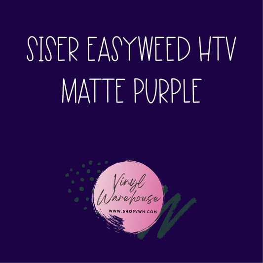 Siser Easyweed HTV - Matte Purple