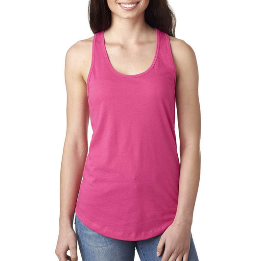 Next Level Women's Ideal Racerback Tank - Raspberry