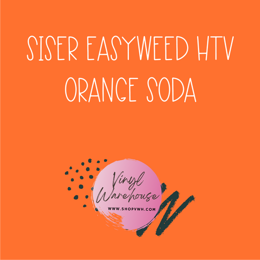 Siser EasyWeed HTV - Orange Soda