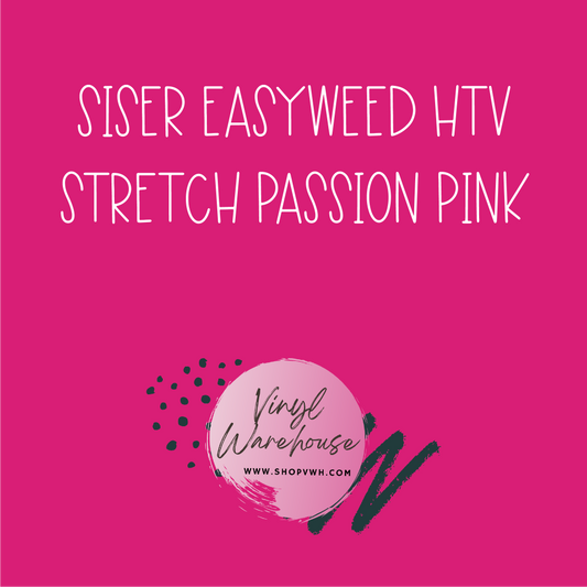 Siser EasyWeed HTV - Stretch Passion Pink